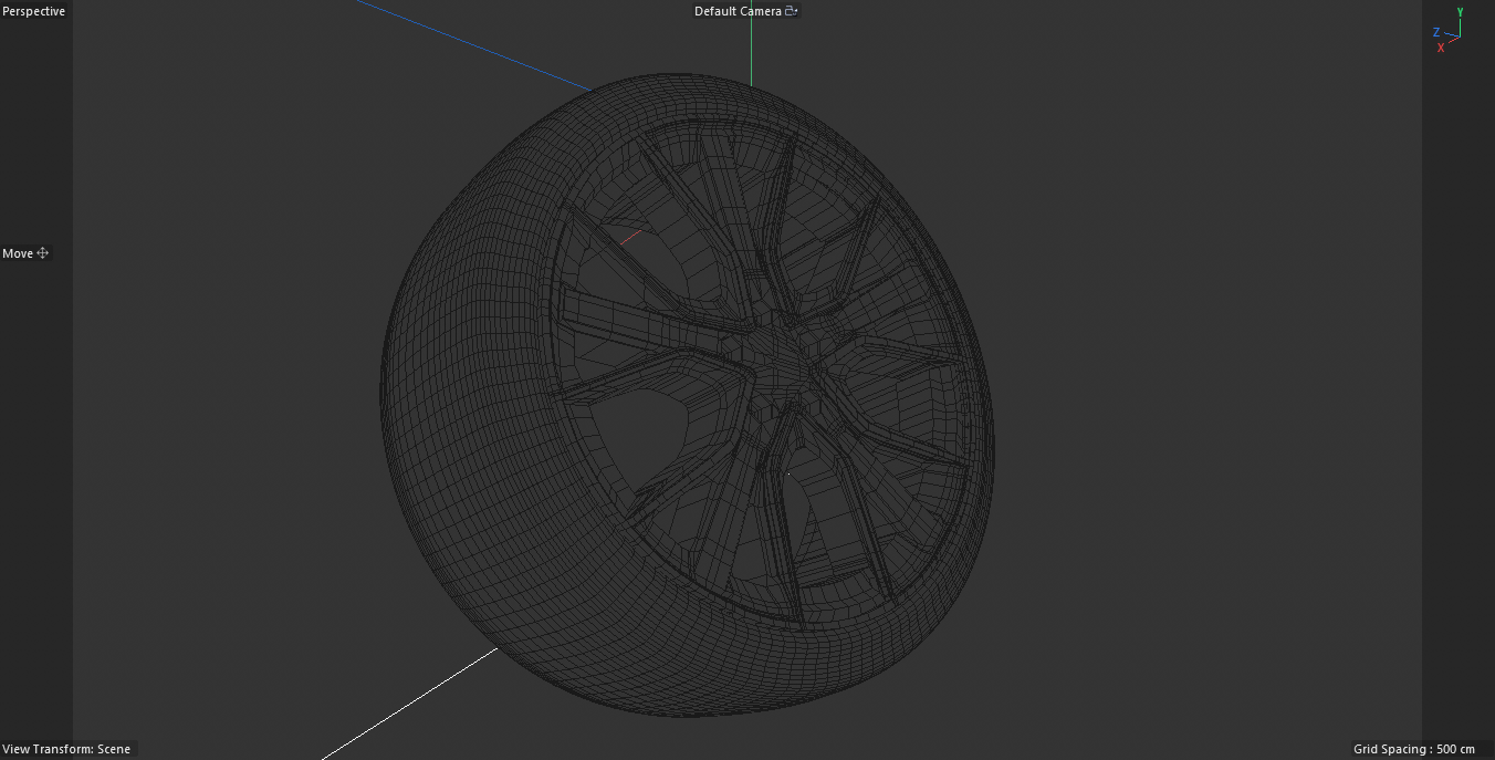 Wireframe Felge 2